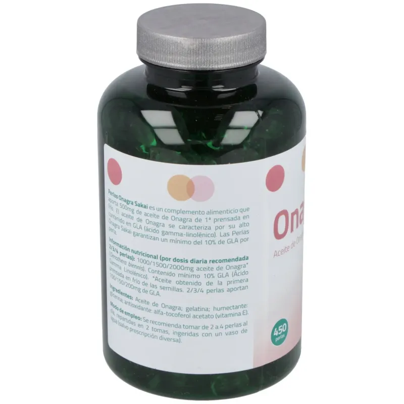 Aceite de Onagra 450 Perlas | Farmacia Barata Aceite de Onagra 450 Perlas | Farmacia Barata