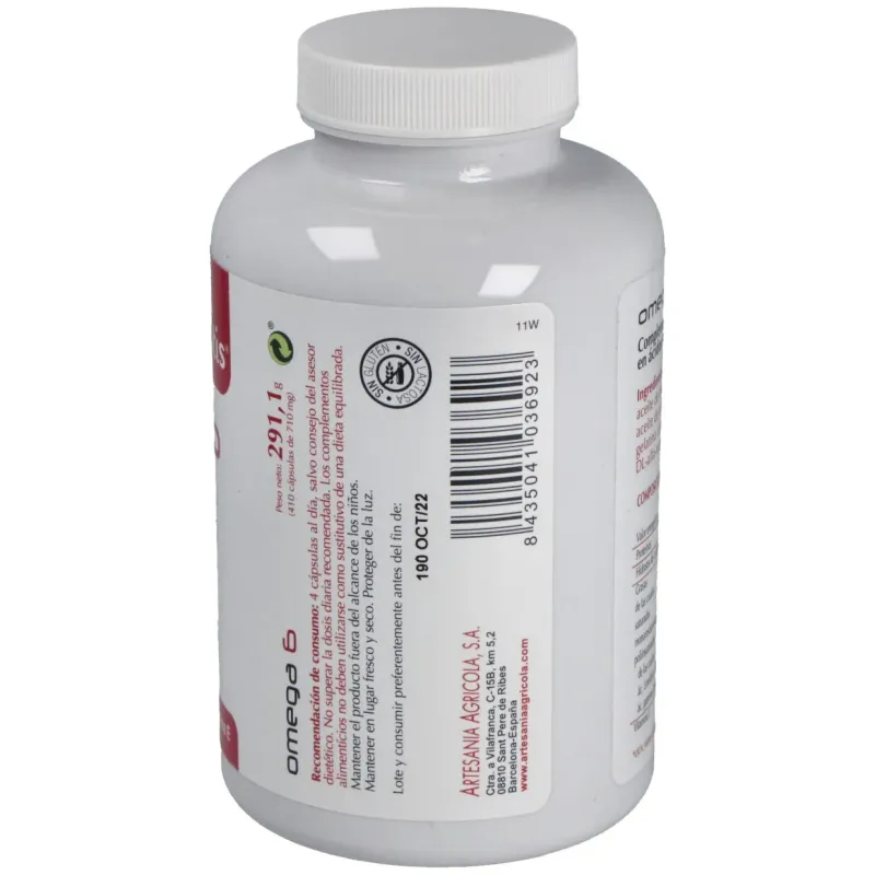 Plantis Omega-6 410 cápsulas | Farmacia Barata Plantis Omega-6 410 cápsulas | Farmacia Barata