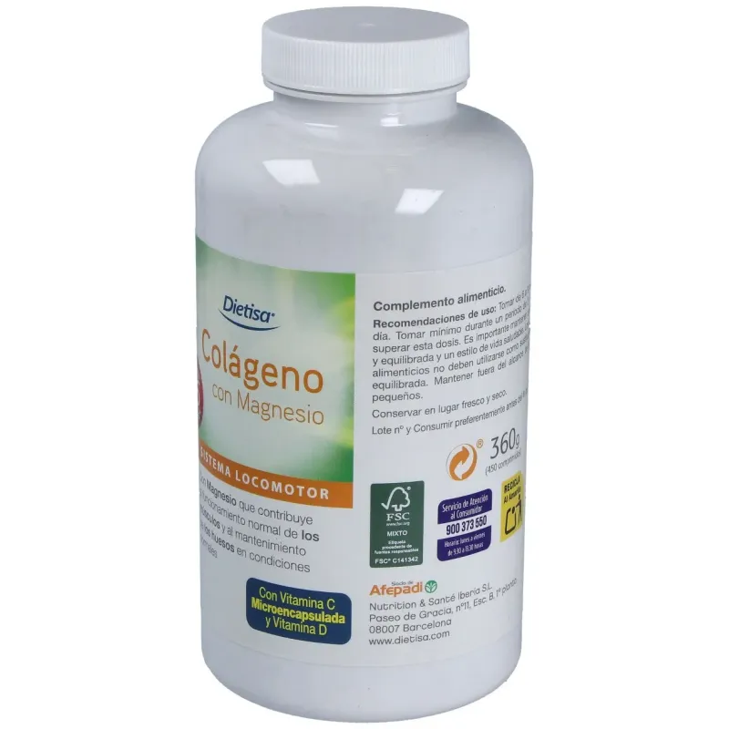 Dietisa Colágeno Forte 450 comprimidos | Farmacia Barata Dietisa Colágeno Forte 450 comprimidos | Farmacia Barata