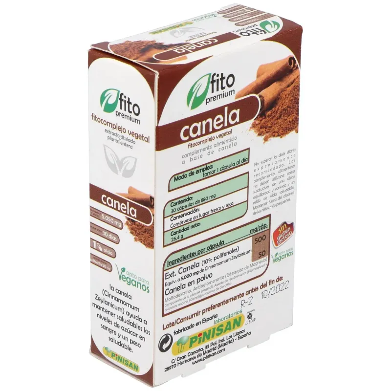 Fito Premium Canela 30 cápsulas | Farmacia Barata Fito Premium Canela 30 cápsulas | Farmacia Barata