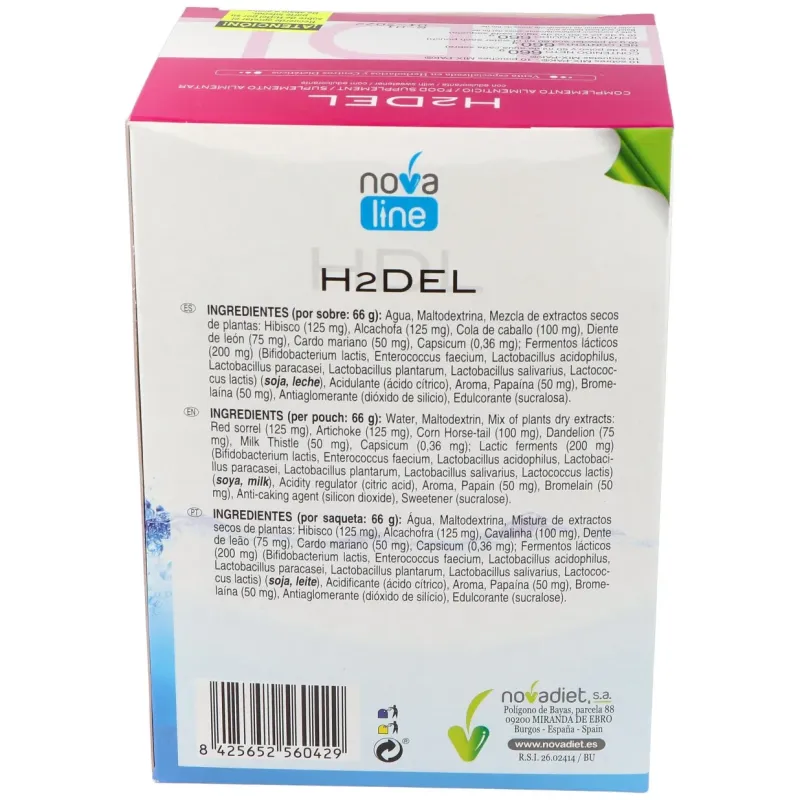 H2del 10 Sobres | Farmacia Barata