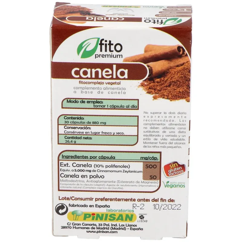 Fito Premium Canela 30 cápsulas | Farmacia Barata Fito Premium Canela 30 cápsulas | Farmacia Barata