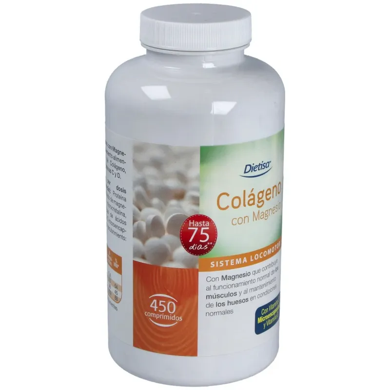 Dietisa Colágeno Forte 450 comprimidos | Farmacia Barata Dietisa Colágeno Forte 450 comprimidos | Farmacia Barata