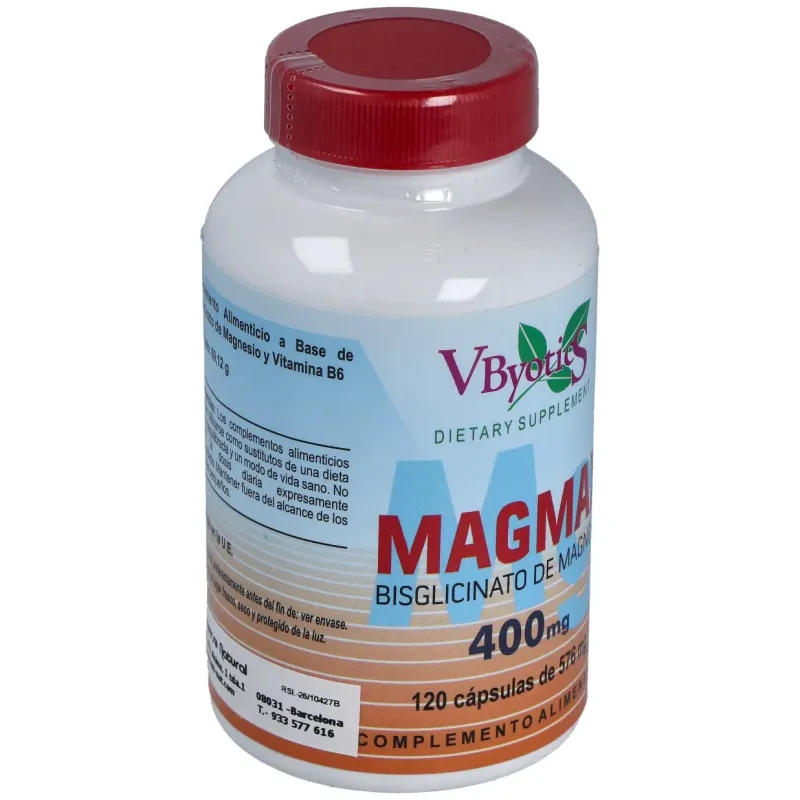 Vbyotics Magmax Bisglicinato 120 cápsulas | Farmacia Barata Vbyotics Magmax Bisglicinato 120 cápsulas | Farmacia Barata