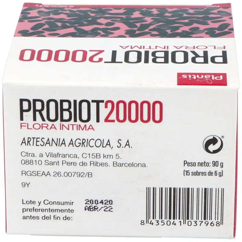 Plantis Probiot 20.000 Flora Intima | Farmacia Barata Plantis Probiot 20.000 Flora Intima | Farmacia Barata