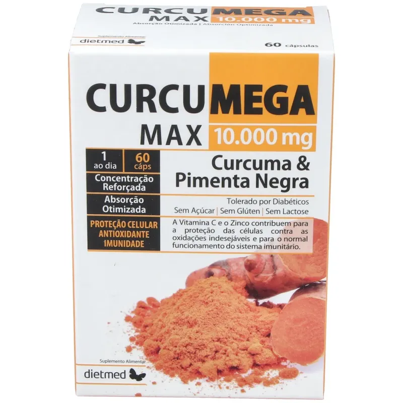 Curcumega 10.000 mg 60 Cápsulas | Farmacia Barata Curcumega 10.000 mg 60 Cápsulas | Farmacia Barata