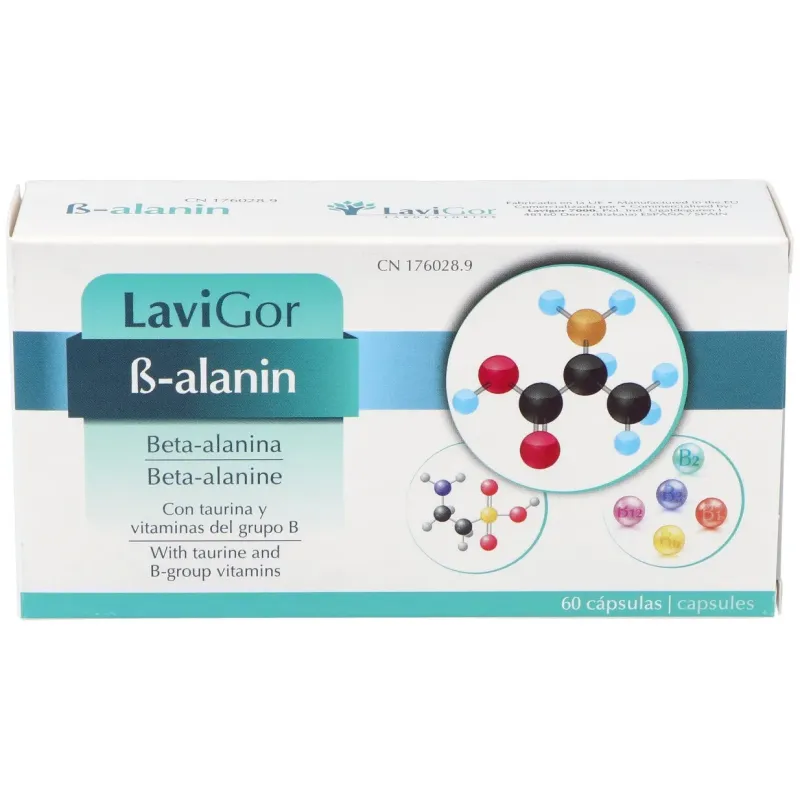 Lavigor Beta-Alanina 60 cápsulas | Farmacia Barata Lavigor Beta-Alanina 60 cápsulas | Farmacia Barata