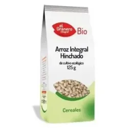 El Granero Arroz Integral Hinchado Bio, 125 gr.
