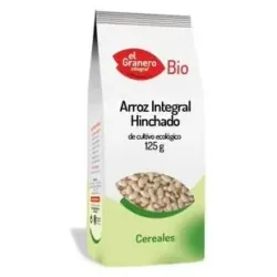 El Granero Arroz Integral Hinchado Bio 125 g | Farmacia Barata