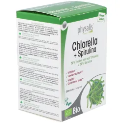 Chlorella + Spirulina 200 Comprimidos | Farmacia Barata