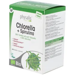 Chlorella + Spirulina 200 Comprimidos | Farmacia Barata