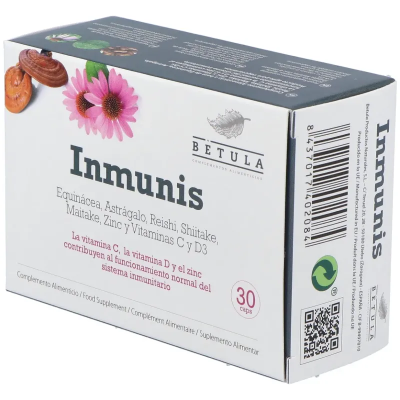 Betula Inmunis 30 cápsulas | Farmacia Barata
