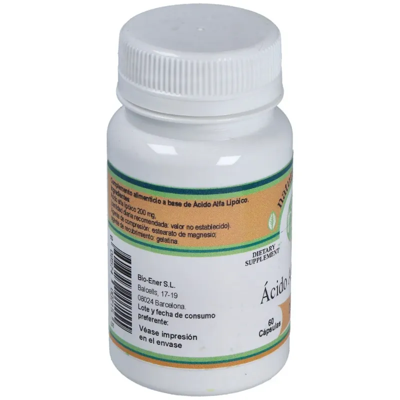 Nutri-force Ácido Alfa Lipoico 200 mg | Farmacia Barata Nutri-force Ácido Alfa Lipoico 200 mg | Farmacia Barata