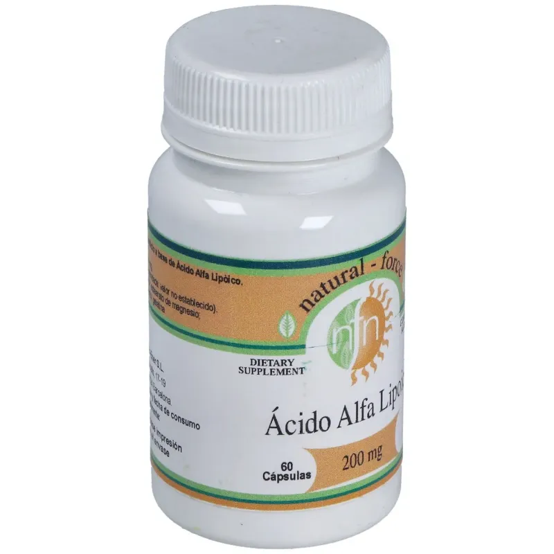 Nutri-force Ácido Alfa Lipoico 200 mg | Farmacia Barata Nutri-force Ácido Alfa Lipoico 200 mg | Farmacia Barata