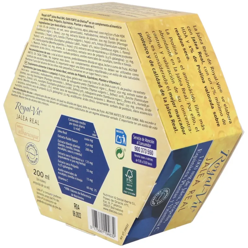 Jalea Real Royal Vit Balsan Forte | Farmacia Barata Jalea Real Royal Vit Balsan Forte | Farmacia Barata