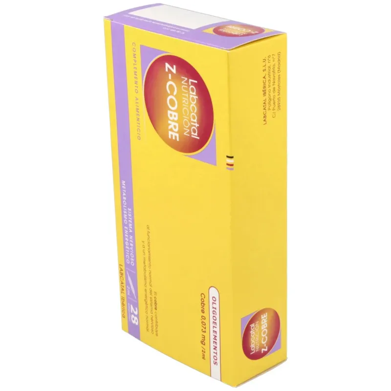 Labcatal Zinc-Cobre 28 Ampollas | Farmacia Barata Labcatal Zinc-Cobre 28 Ampollas | Farmacia Barata