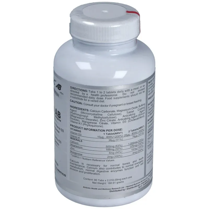 Airbiotic Calcio AB Complex | Farmacia Barata