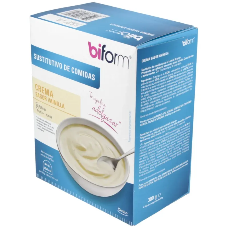 Biform Natillas Vainilla 6 Sobres | Farmacia Barata Biform Natillas Vainilla 6 Sobres | Farmacia Barata