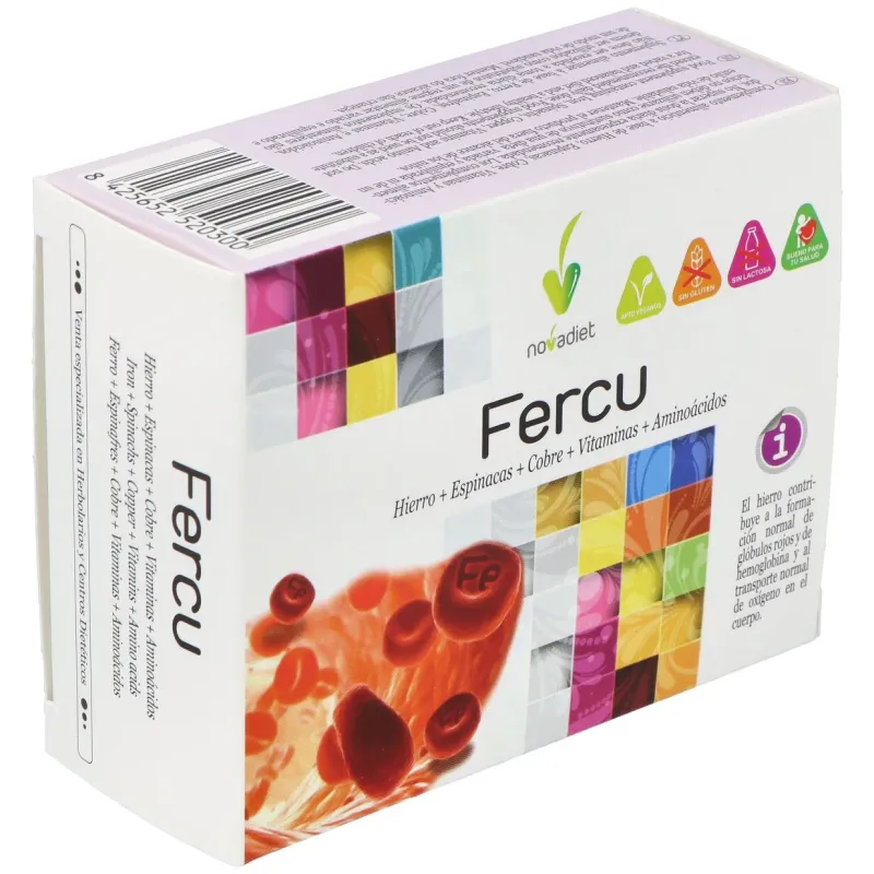 Fercu 60 Cápsulas Novadiet | Farmacia Barata