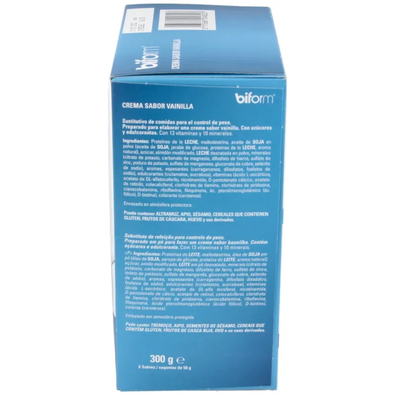 Biform Natillas Vainilla 6 Sobres | Farmacia Barata Biform Natillas Vainilla 6 Sobres | Farmacia Barata