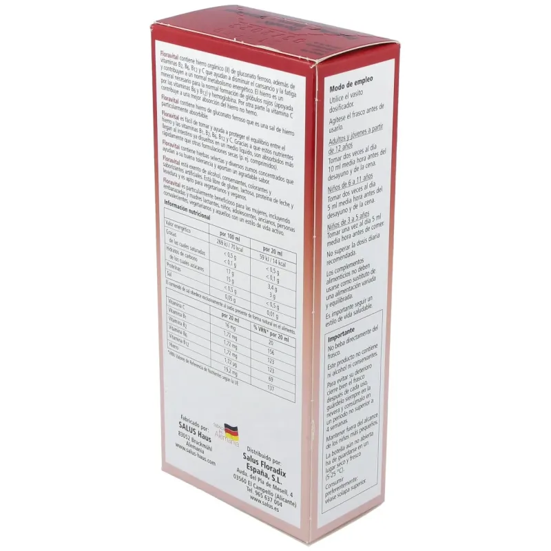 Salus Floravital 250 ml | Farmacia Barata