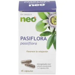 Neo Pasiflora Microgranulos, 45 Cápsulas.