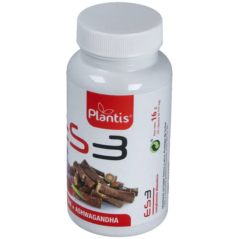 Es3 Azafrán y Ashwagandha | Farmacia Barata