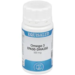 Equisalud Omega 3 DHA, 500 mg, 60 Perlas (Alto contenido EPA50-DHA250)