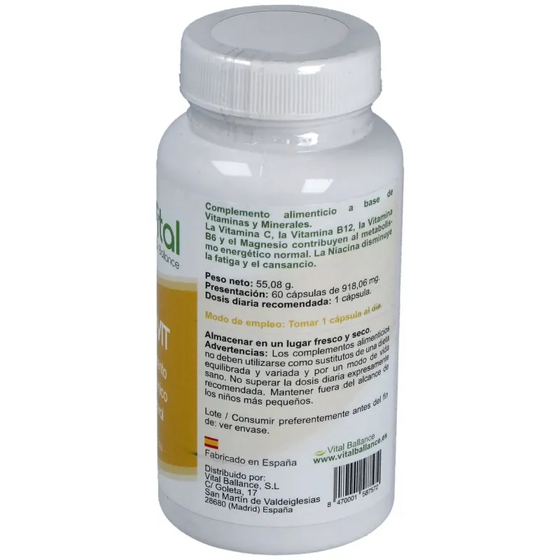 Vital Ballance Multivit 60 Cápsulas | Farmacia Barata Vital Ballance Multivit 60 Cápsulas | Farmacia Barata