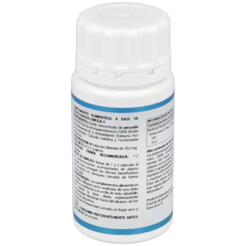 Omega 3 DHA 500 mg 60 Perlas | Farmacia Barata