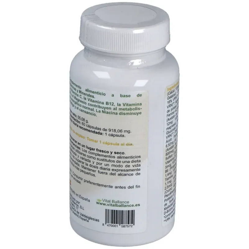 Vital Ballance Multivit 60 Cápsulas | Farmacia Barata Vital Ballance Multivit 60 Cápsulas | Farmacia Barata