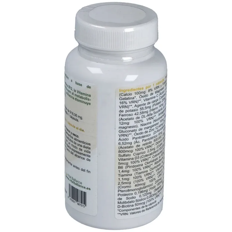Vital Ballance Multivit 60 Cápsulas | Farmacia Barata Vital Ballance Multivit 60 Cápsulas | Farmacia Barata