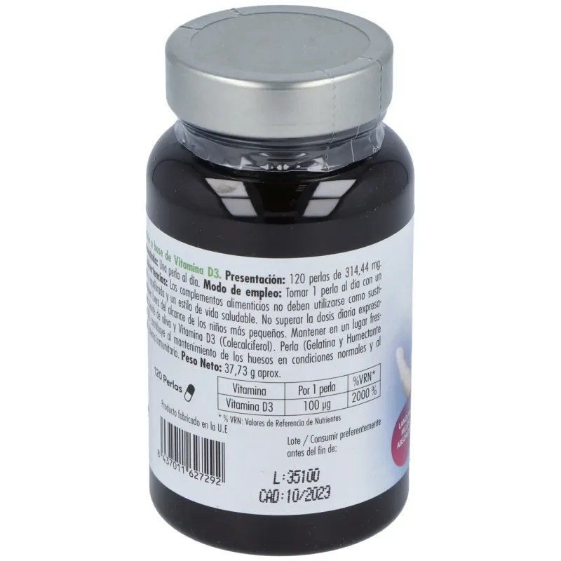 Vitamina D3 4000 UI 120 Cápsulas | Farmacia Barata Vitamina D3 4000 UI 120 Cápsulas | Farmacia Barata