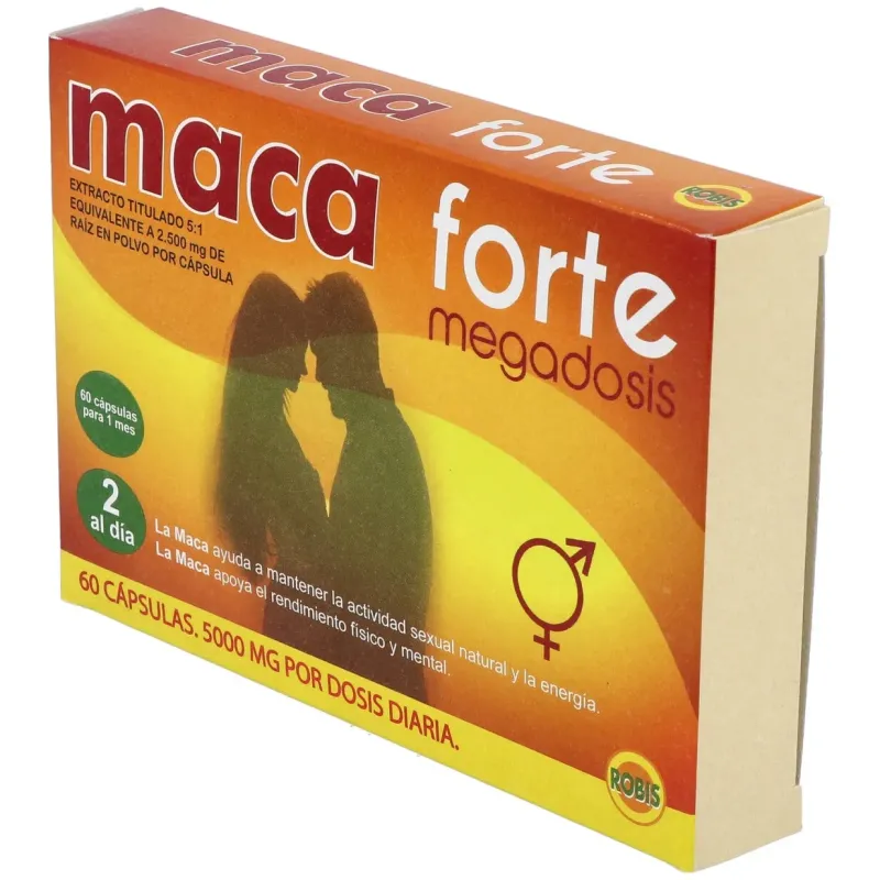Maca Forte 60 Cápsulas | Farmacia Barata Maca Forte 60 Cápsulas | Farmacia Barata