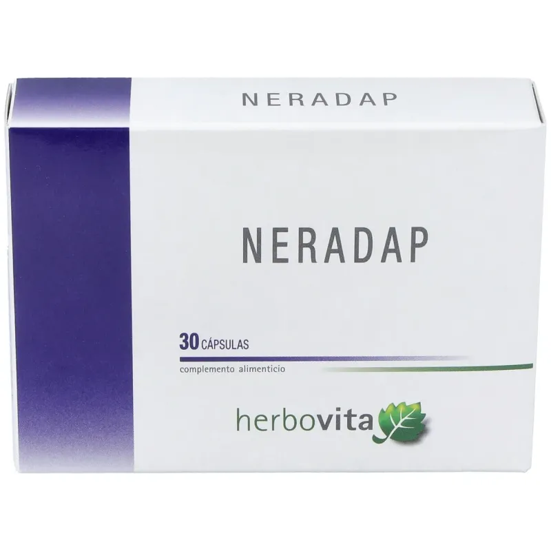 Neradap 30 Cápsulas Herbovita | Farmacia Barata Neradap 30 Cápsulas Herbovita | Farmacia Barata