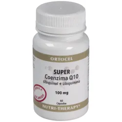 Ortocel Nutri-therapy Super Q10, 60 perlas de 100 mg.