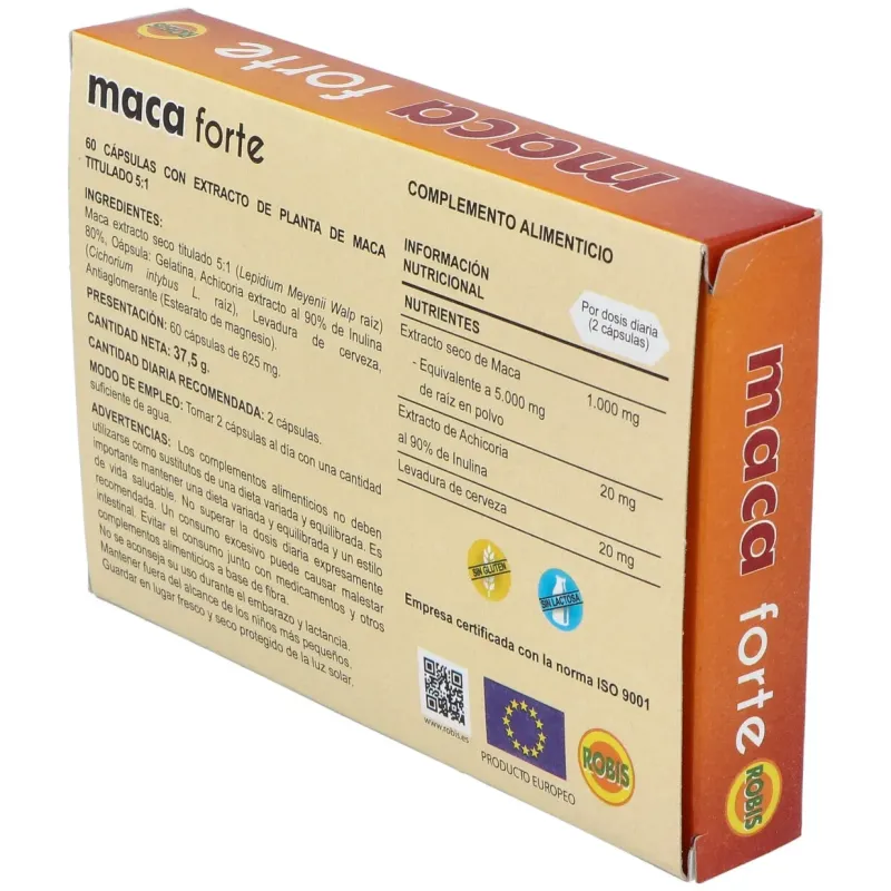 Maca Forte 60 Cápsulas | Farmacia Barata Maca Forte 60 Cápsulas | Farmacia Barata