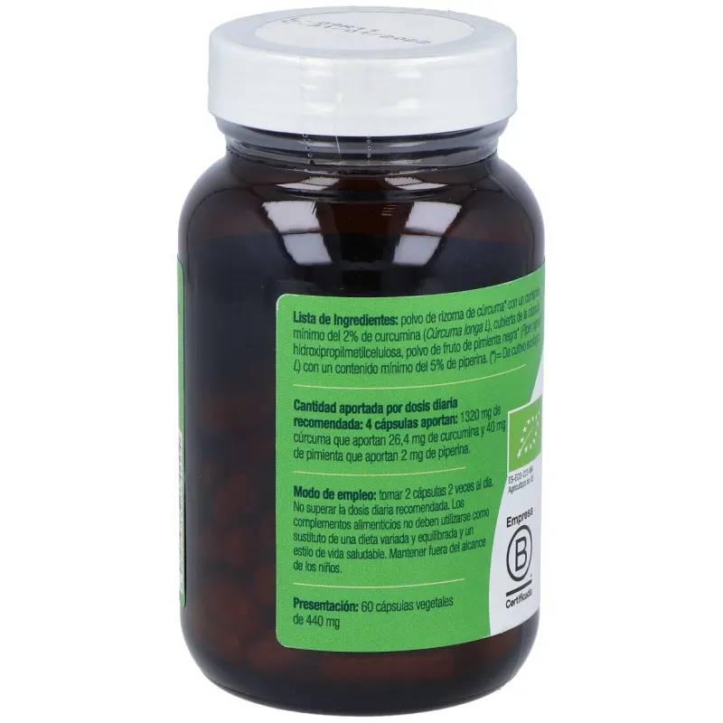 El Granero Cúrcuma + Pimienta Bio | Farmacia Barata