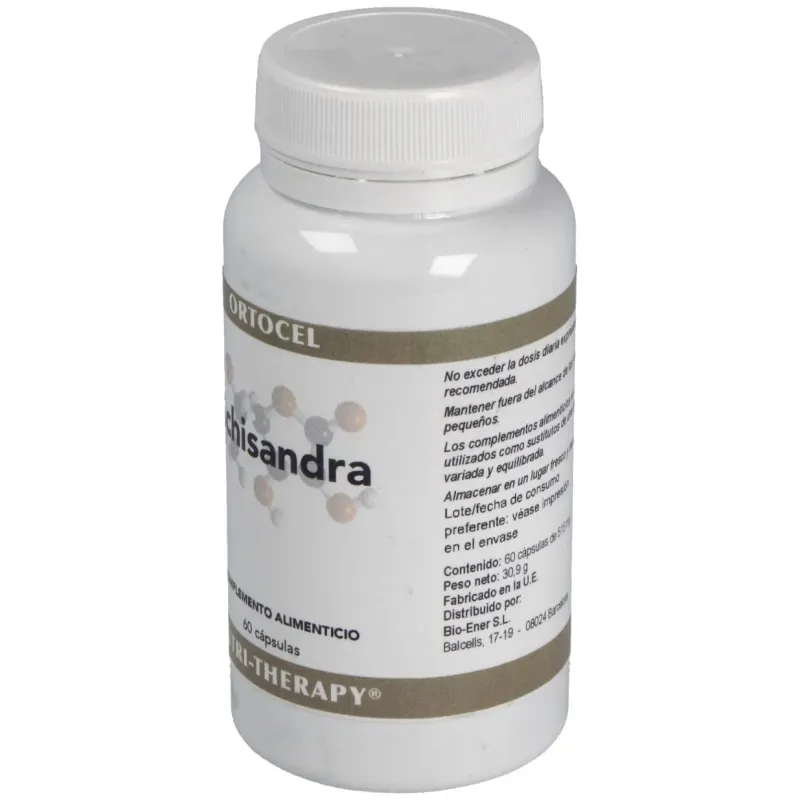 Schisandra 300 mg 60 cápsulas Ortocel | Farmacia Barata Schisandra 300 mg 60 cápsulas Ortocel | Farmacia Barata