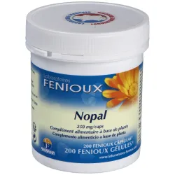 Fenioux Nopal, 200 cápsulas.