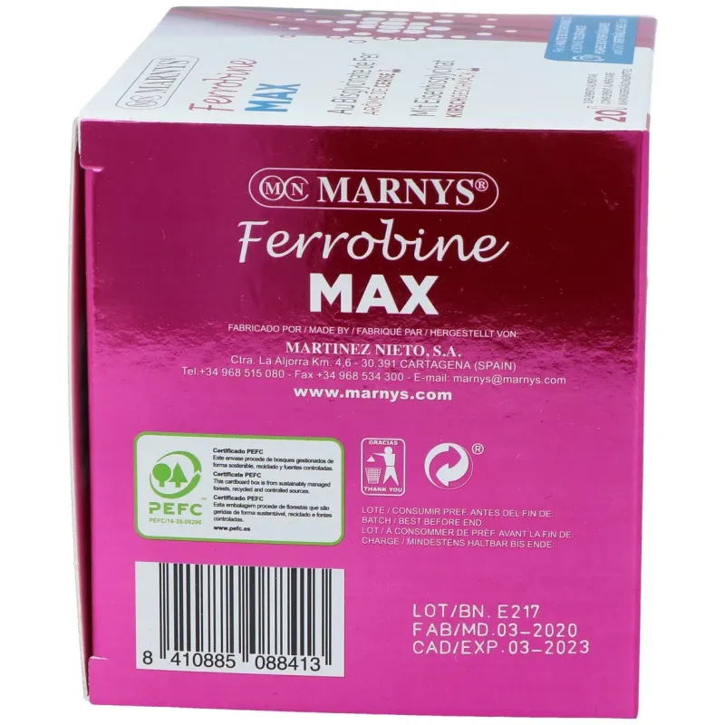 Marnys Ferrobine Max | Farmacia Barata