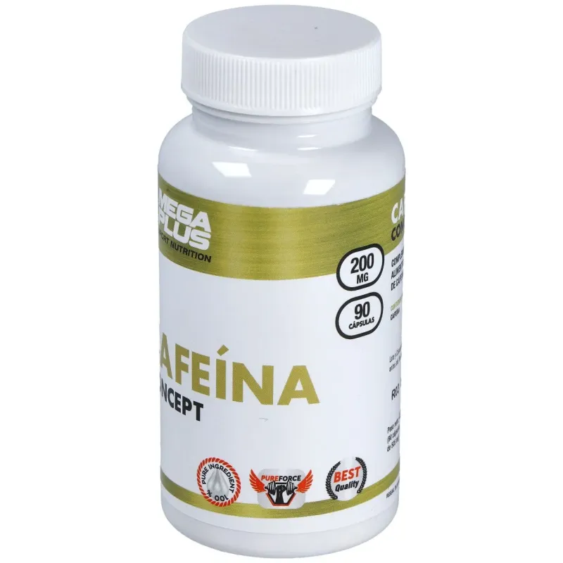 Cafeína Concept 90 Cápsulas Mega Plus | Farmacia Barata