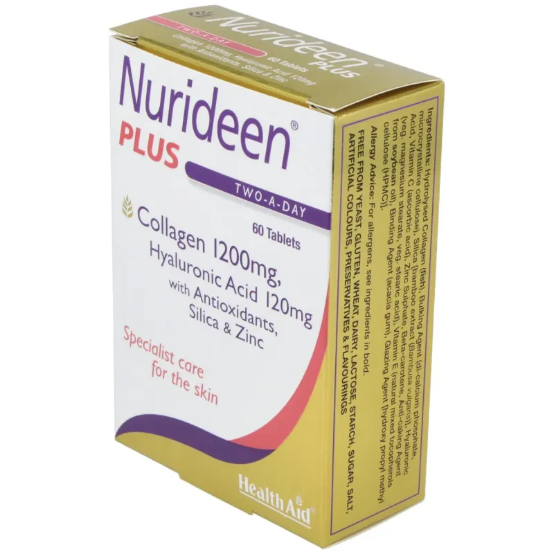 Health Aid Nurideen Plus 60 Comprimidos | Farmacia Barata Health Aid Nurideen Plus 60 Comprimidos | Farmacia Barata