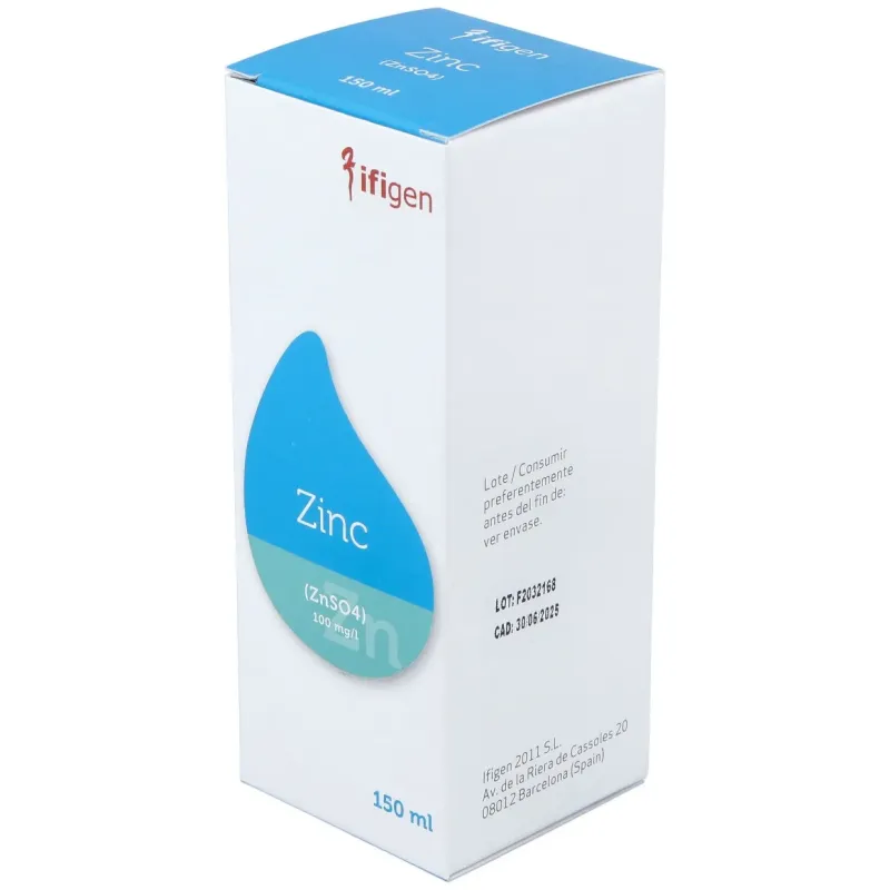 Ifigen Zinc 150 ml | Farmacia Barata Ifigen Zinc 150 ml | Farmacia Barata