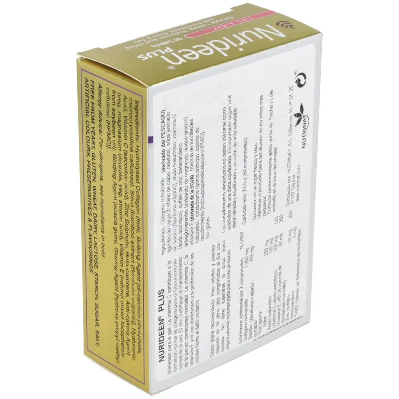 Health Aid Nurideen Plus 60 Comprimidos | Farmacia Barata Health Aid Nurideen Plus 60 Comprimidos | Farmacia Barata