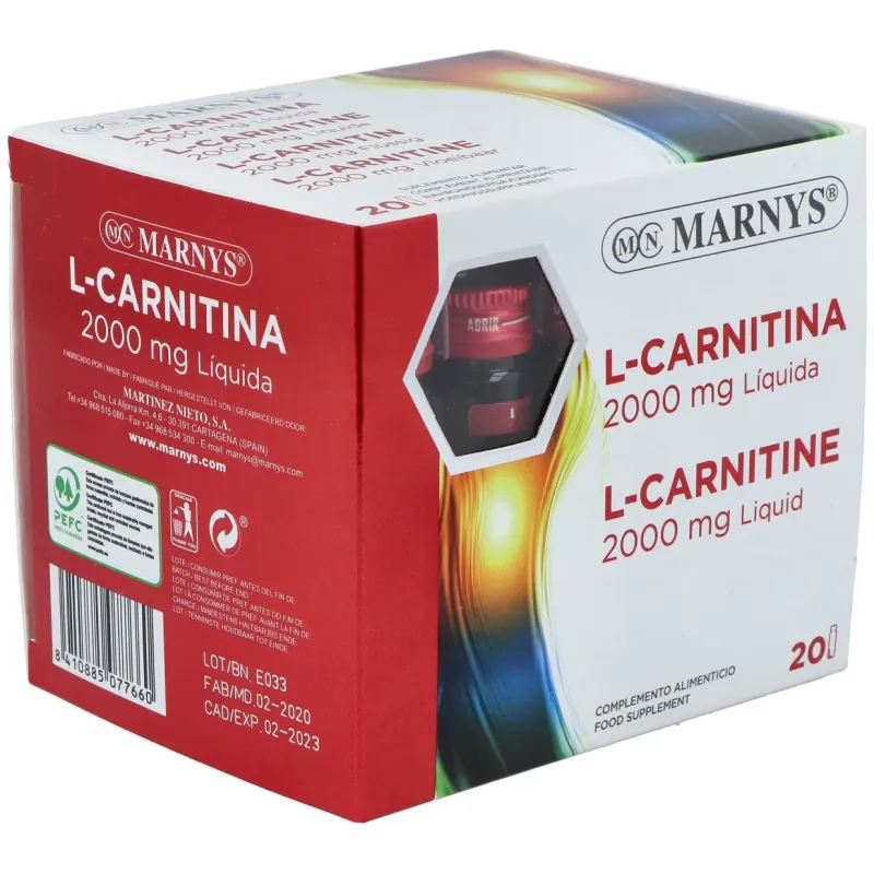 Marnys L-Carnitina Sabor Naranja | Farmacia Barata Marnys L-Carnitina Sabor Naranja | Farmacia Barata