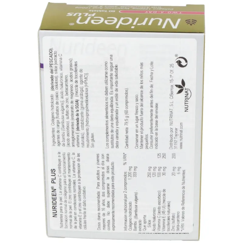 Health Aid Nurideen Plus 60 Comprimidos | Farmacia Barata Health Aid Nurideen Plus 60 Comprimidos | Farmacia Barata