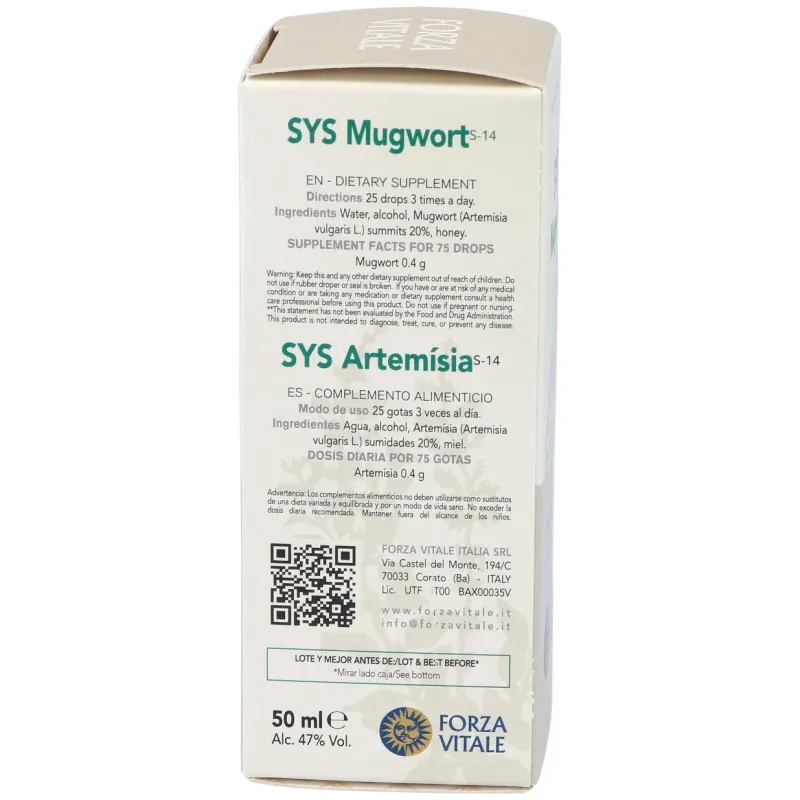 Forza Vitale Artemisia 50 ml | Farmacia Barata Forza Vitale Artemisia 50 ml | Farmacia Barata