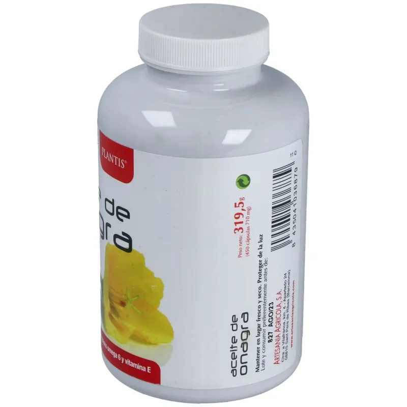 Plantis Aceite de Onagra, 450 Perlas | Farmacia Barata Plantis Aceite de Onagra, 450 Perlas | Farmacia Barata