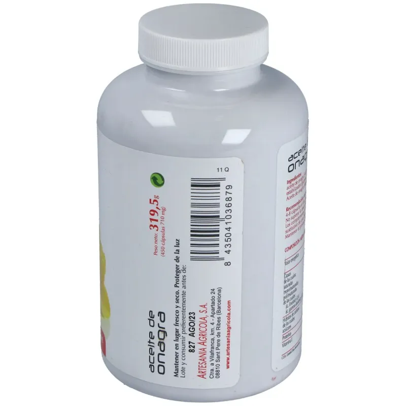 Plantis Aceite de Onagra, 450 Perlas | Farmacia Barata Plantis Aceite de Onagra, 450 Perlas | Farmacia Barata